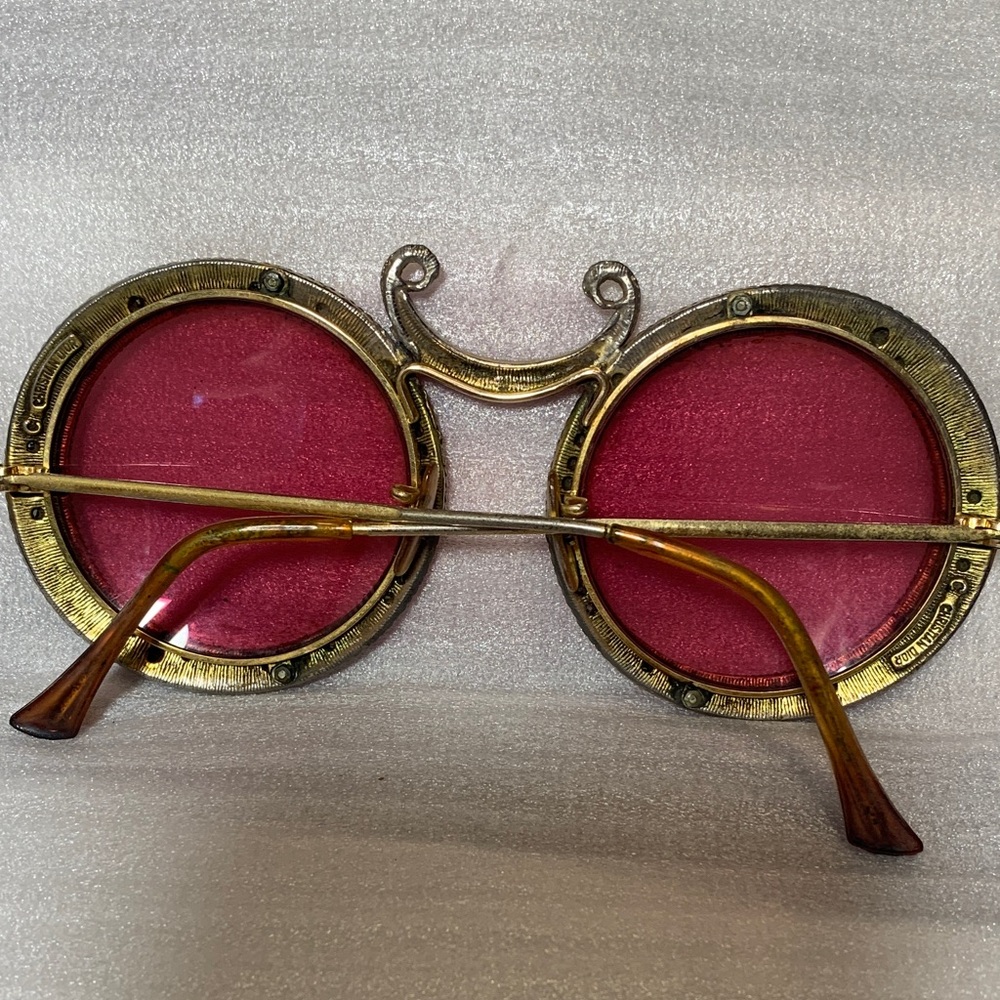 Christian Dior “Gypsy Rose” sunglasses with enameled & jeweled frames, 1960s - Picture 4 of 6